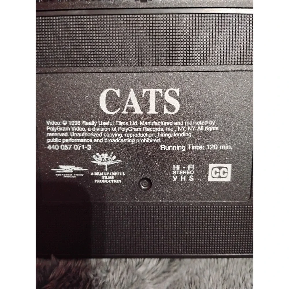 Cats The Musical‎ VHS